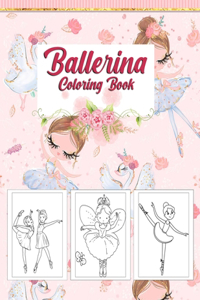 Ballerina Coloring Book