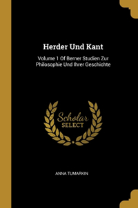 Herder Und Kant