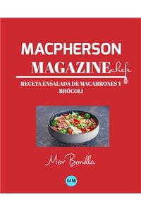 Macpherson Magazine Chef's - Receta Ensalada de macarrones y brócoli
