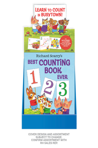 Richard Scarry Big Books 6-Copy Counter Display Spring 2025