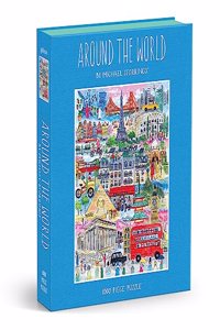 Michael Storrings Around the World 1000pc Book Puzzle