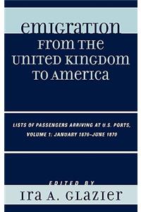 Emigration from the United Kingdom to America