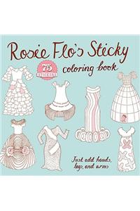 Rosie Flo's Sticky Coloring Book