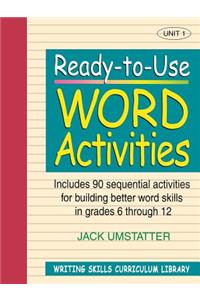 Ready-To-Use Word Activities