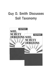 Guy D. Smith Discusses Soil Taxonomy