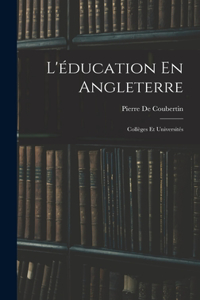 L'éducation En Angleterre