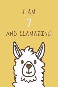I am 7 and Llamazing
