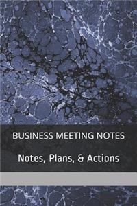 Meeting Notes