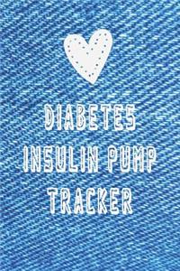 Diabetes Insulin Pump Tracker Notebook