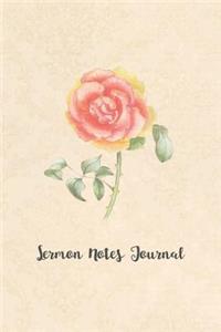 Sermon Notes Journal