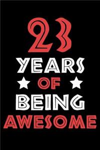 23 Years Of Being Awesome