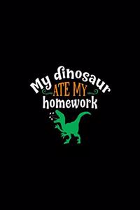 My Dinosaur Ate My Homework