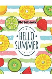 Hello Summer Notebook