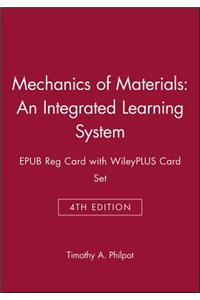 Mechanics of Materials: An Integrated Learning System, 4e Epub Reg Card with Wileyplus Card Set