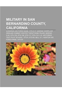 Military in San Bernardino County, California
