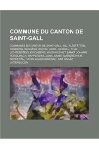 Commune Du Canton de Saint-Gall