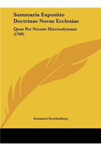 Summaria Expositio Doctrinae Novae Ecclesiae