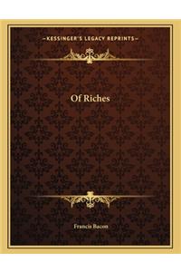 Of Riches