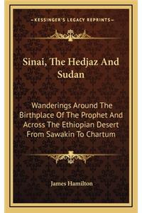 Sinai, the Hedjaz and Sudan