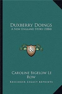 Duxberry Doings