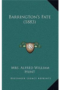Barrington's Fate (1883)