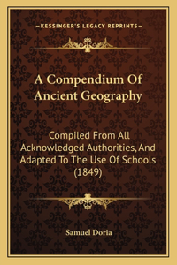 A Compendium Of Ancient Geography