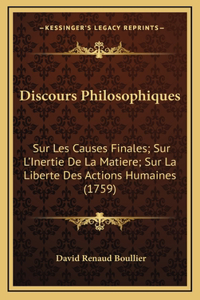 Discours Philosophiques