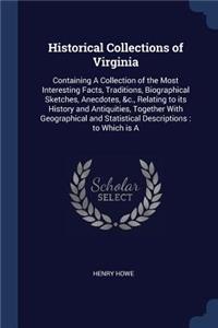 Historical Collections of Virginia