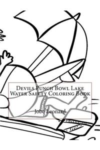 Devils Punch Bowl Lake Water Safety Coloring Book