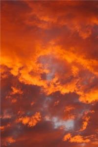 Breathtaking Orange Tangerine Sunset Nature Journal