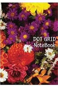 Flowers Dot Grid Notebook
