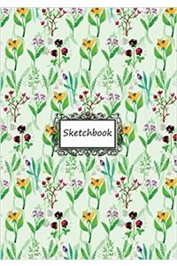 Sketchbook Mini Flowers Pattern