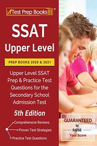 SSAT Upper Level Prep Books 2020 and 2021