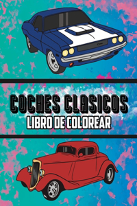 Coches Clásicos Libro de Colorear