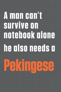 A man can't survive on notebook alone he also needs a Pekingese