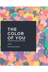 Pastel Composition Notebook