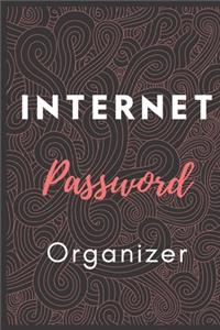 Internet Password Organizer Notebook Journal