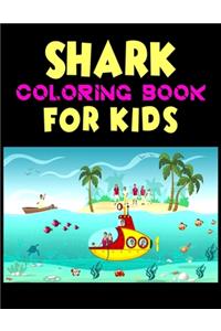 Shark Coloring Book For kids