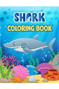 Shark Coloring Book
