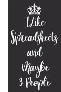 I like Spreadsheet and maybe 3 People