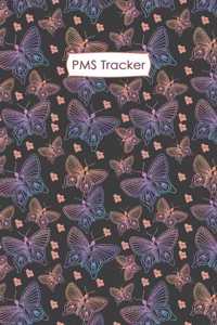 PMS Tracker: Professional Monthly Period Journal For Girls, Menstrual Cycle Logbook - 4 years monthly calendar logbook to monitor your periods.