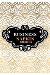 Business Napkin Log Book