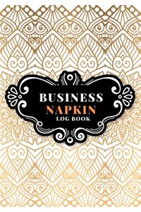 Business Napkin Log Book