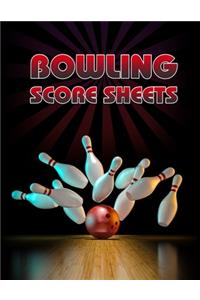 Bowling Score Sheet