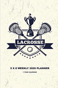 Lacrosse 5 x 8 Weekly 2020 Planner
