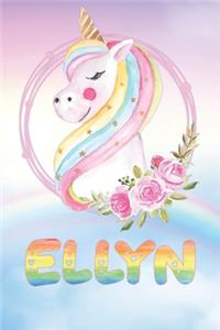 Ellyn: Want To Give Ellyn A Unique Memory & Emotional Moment? Show Ellyn You Care With This Personal Custom Named Gift With Ellyn's Very Own Unicorn Custom