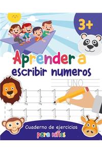 Aprender a escribir números