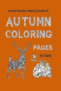 Autumn Coloring Pages for Adults