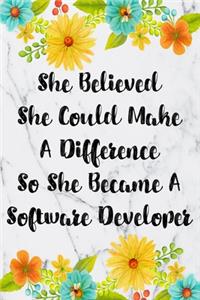 She Believed She Could Make A Difference So She Became A Software Developer