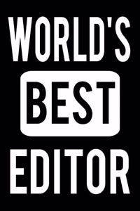 World's Best Editor